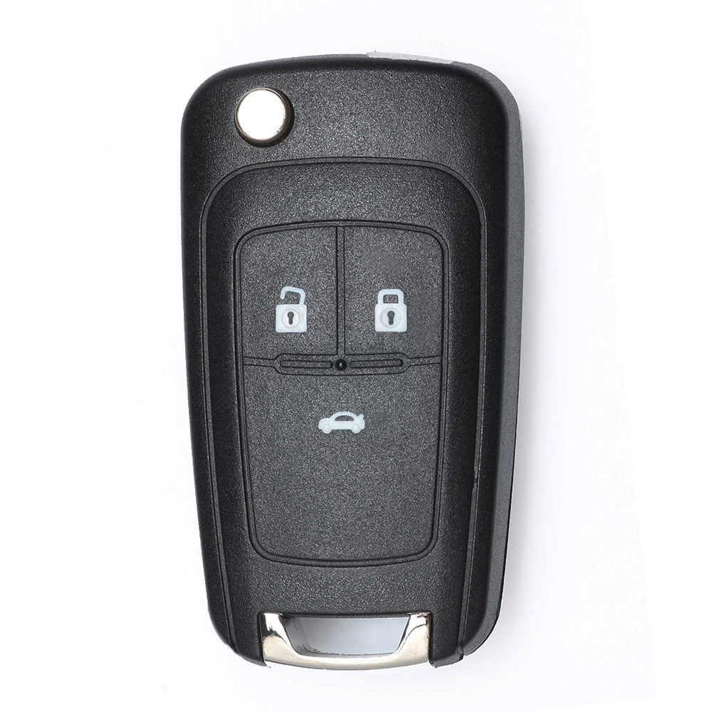 Дистанционный ключ KEYECU без ключа-Go 433 МГц ID46 2B 3B для Chevrolet Cruze Opel Vauxhall Astra J Zafira C Insignia