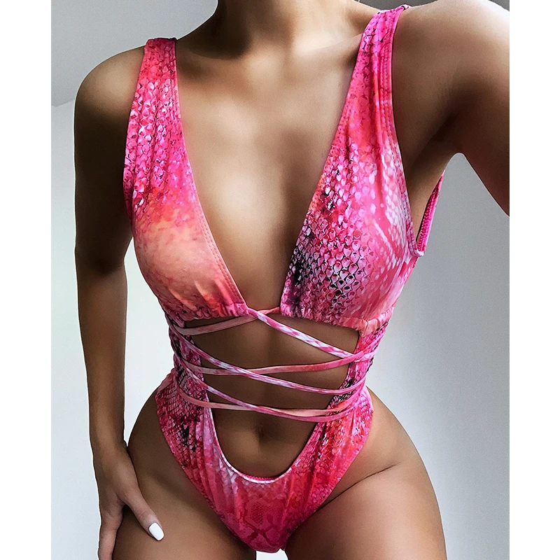 Женский слитный купальник боди с леопардовым принтом сексуальный для женщин