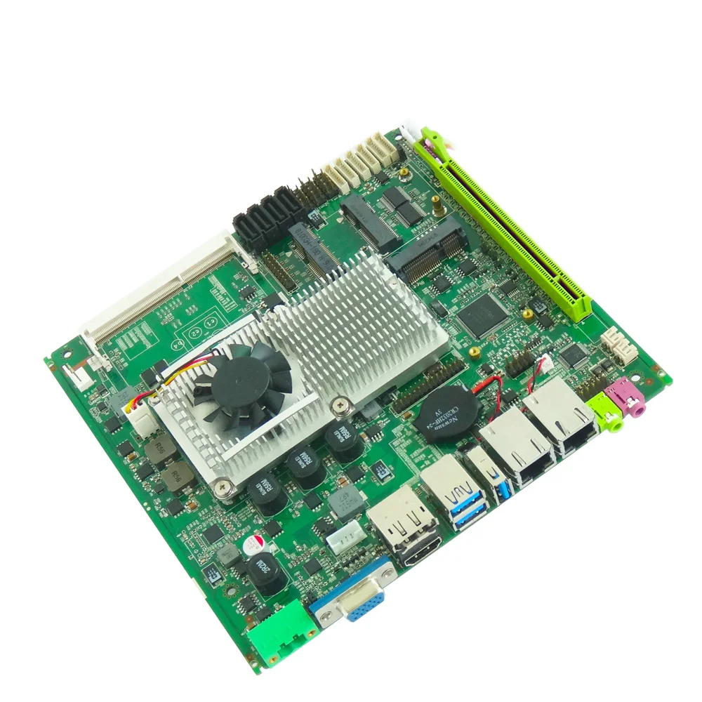 

SATA 3.0 Industrial Motherboard option intel core i3 i5 i7 CPU Mini Main Board 2 LAN RJ45 Gigabit Ethernet