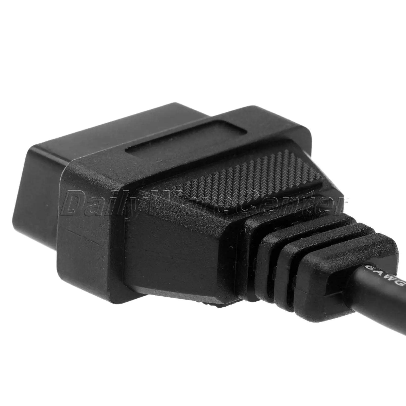 30 см OBD2 OBD II 16 контактный Женский удлинитель для открытия провода диагностический