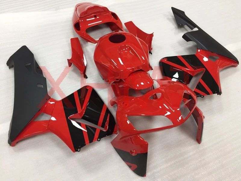 CBR 600 RR мотоцикл обтекатель 2005 2006 красные черные набор для всего тела 600RR CBR600
