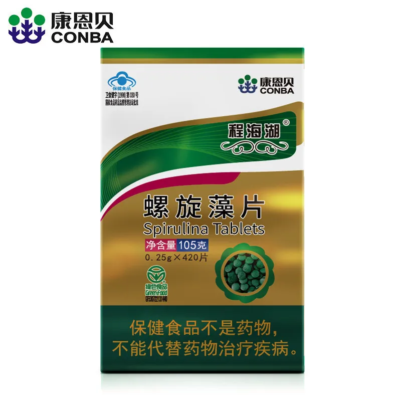 

Kahn bei Cheng Haihu spirulina tablets 0.25 g/R * 420 pills in yunnan