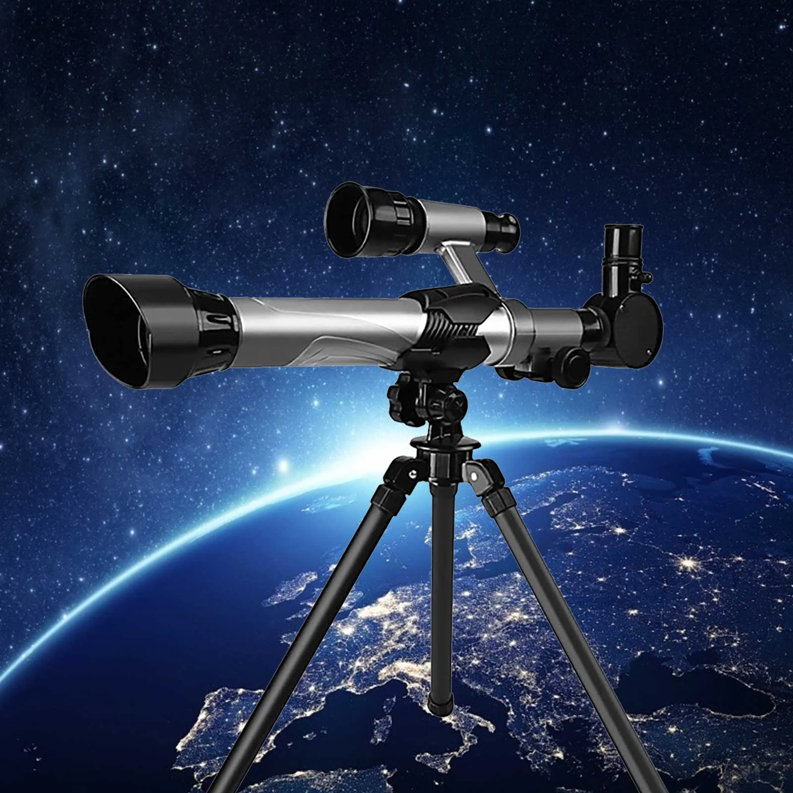 

2020 Fashion Refractor Science Educational Astronomical Telescope Monocular with Tripod for Children Observation Scope Gift