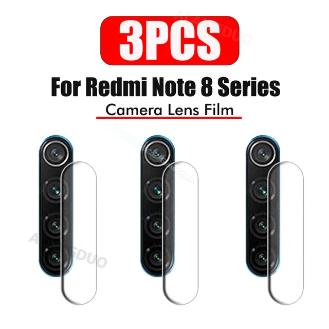 3Pcs Camera Lens Protector For Xiaomi Redmi Note 8 Pro 8T 2021 Screen Protector Film For Redmi Note 8 2021 8pro Not Glass 1