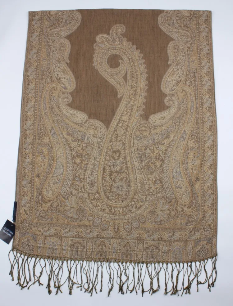 Women's 40% Silk 60% Wool Warm Winter Long Big Scarf Shawl Wrap Neckerchief 172X70cm 67&quotx27&quot HS007 | Аксессуары для