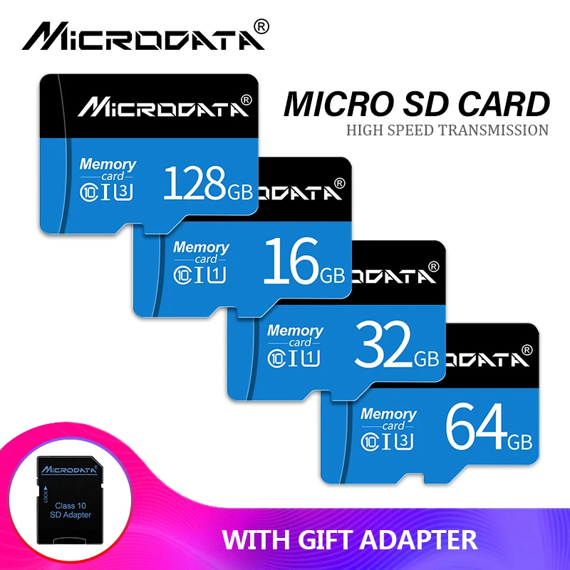 

100% Original Memory Card 4gb 8gb 16gb 32gb 128gb 256gb Class10 micro sd card Mini TF/SD cartao de memoria U1/U3 For phone