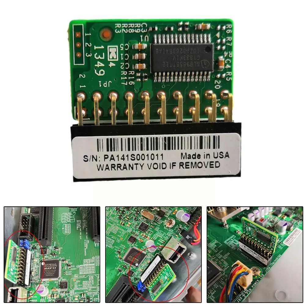 disassemble used 90 new for aom tpm 9655v pin add trusted s5q1tpm security module free global shipping