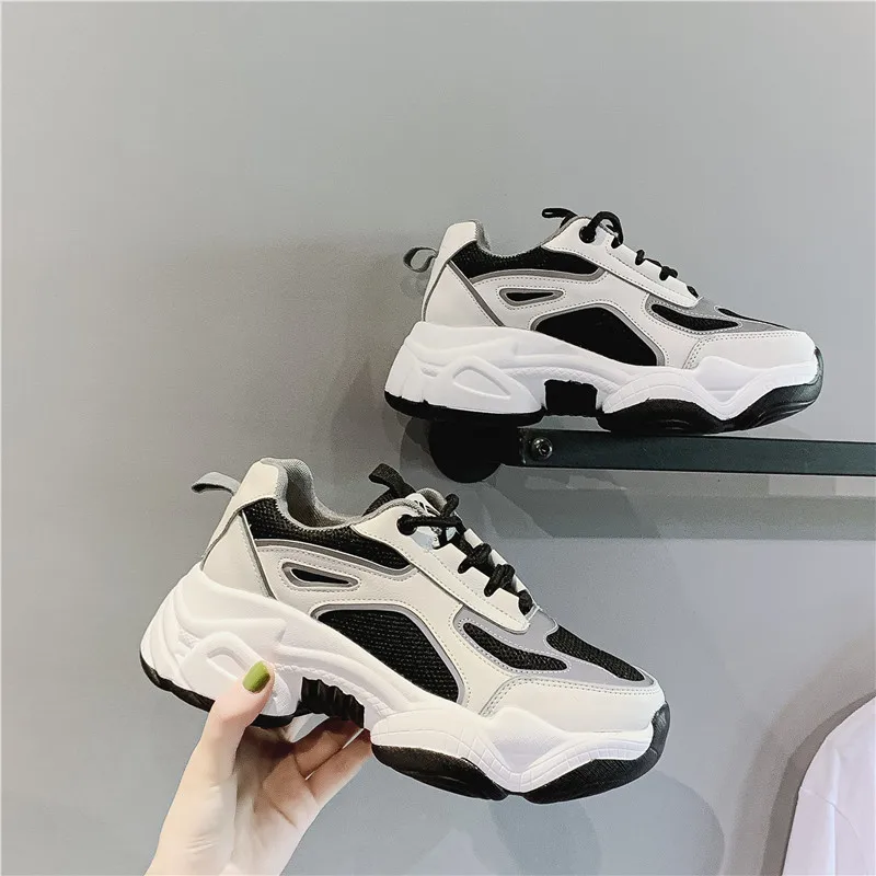 Блестящие Кроссовки для женщин Новинка 2019 года женская обувь кроссовки сезон