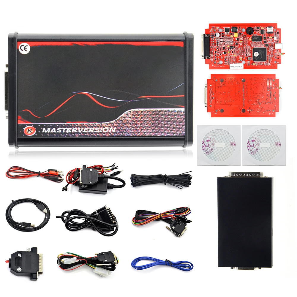 KESS KTAG 2 80 EU красный для V7.020 светодиодный 25 SW онлайн V5.017 K-TAG 7 020 Master 5 017 OBD2 тюнинг ECU |