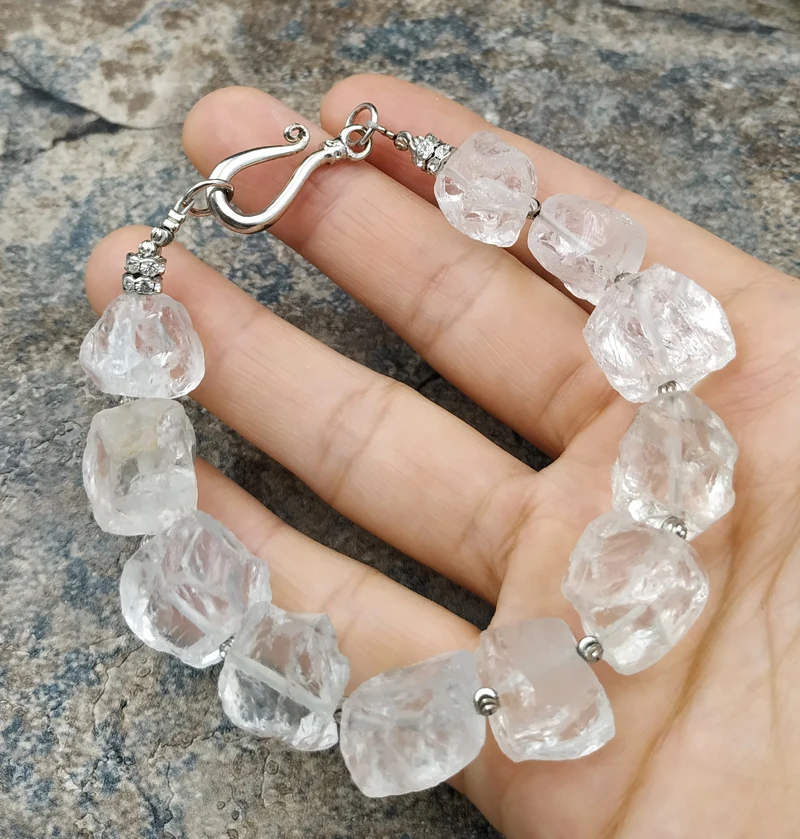 Натуральный шероховатый женский браслет M0097 | Украшения и аксессуары