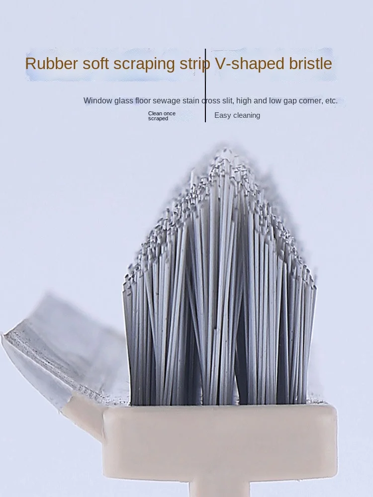 Щетка для пола 2-в-1 с длинной ручкой чистящая щетка ванной без мертвых углов | Дом