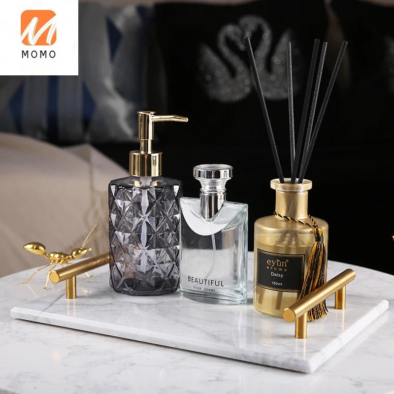 

Bathroom Wash Basin Decoration Tray Rectangular Bathroom Table Set