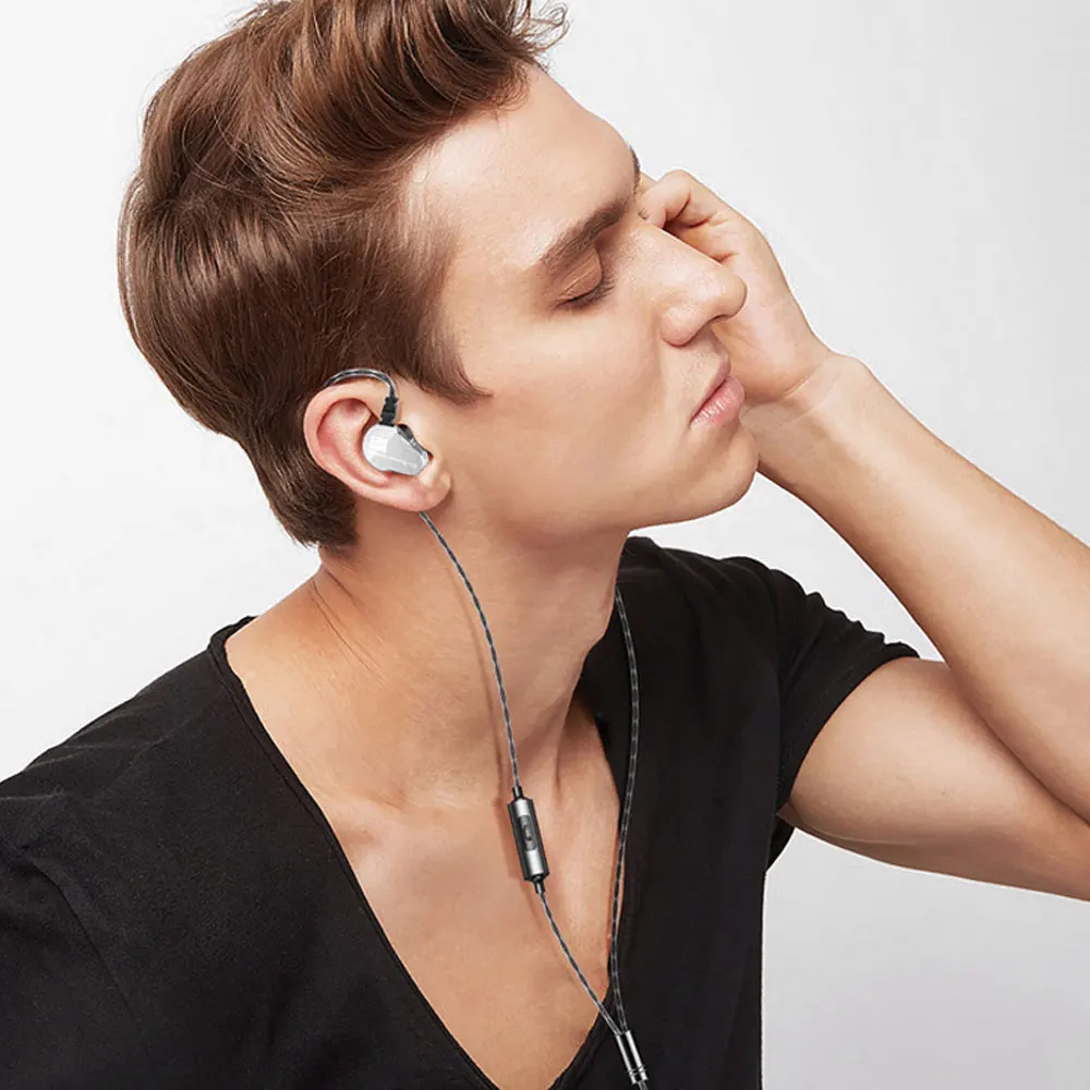 4D стерео наушники-вкладыши дополнительные басы type-c наушники проводное