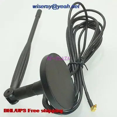 

DHL/EMS 50 pcs 3G Antenna 3G 5dBi GPRS GSM Mc-Card male 90 degree angle antenna for Option GlobeSurfer II III aerial-A1