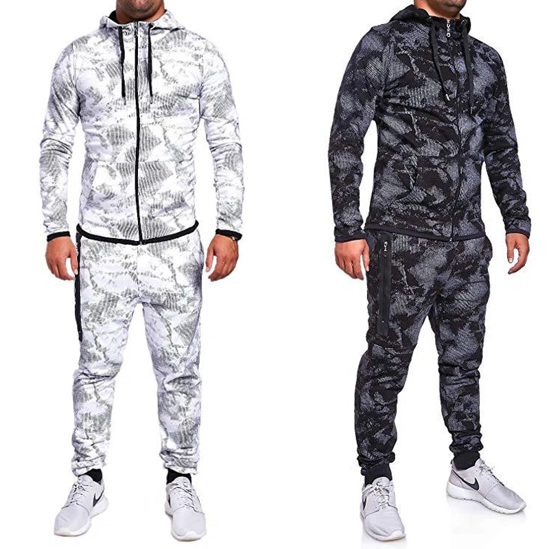 Новинка 2019 спортивный костюм с 3D принтом мужское термобелье мужской комплект из 2