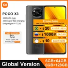 Смартфон Xiaomi POCO X3 NFC глобальная версия дюйма, 6 ГБ 64 Гб128 ГБ, Snapdragon 732G, 64-мегапиксельная четырехъядерная камера дюйма, 6,67 Гц, 120 мАч, X3
