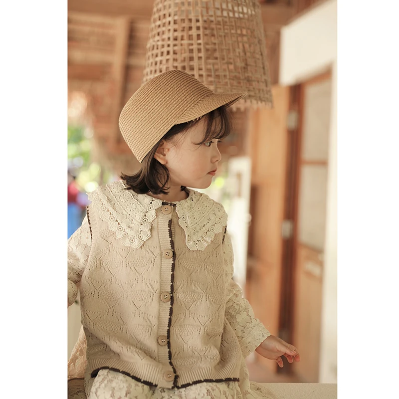 Новинка 2020 весенне-осеннее платье для маленьких девочек детское кружевное