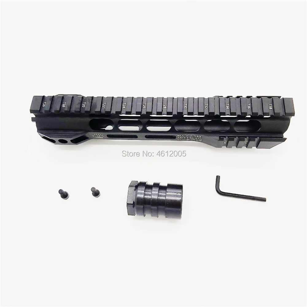 7 10 12 15 дюймов тактический ar 15 AR15 MLOK handguard поплавок супер тонкий Handguard Quad Rail стальная гайка для M4 M16