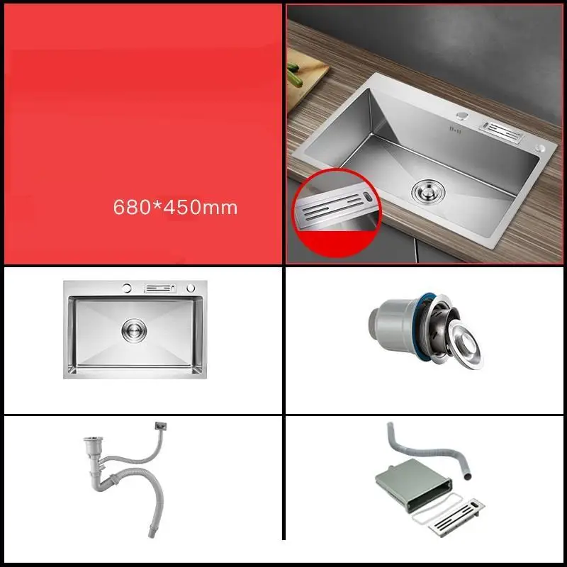Version O Dissipador Keuken Gootsteen Torneira Gourmet Acero Inox кухня Куба де Cocina Fregadero Pia Cozinha мойка овощей - Цвет: Version O