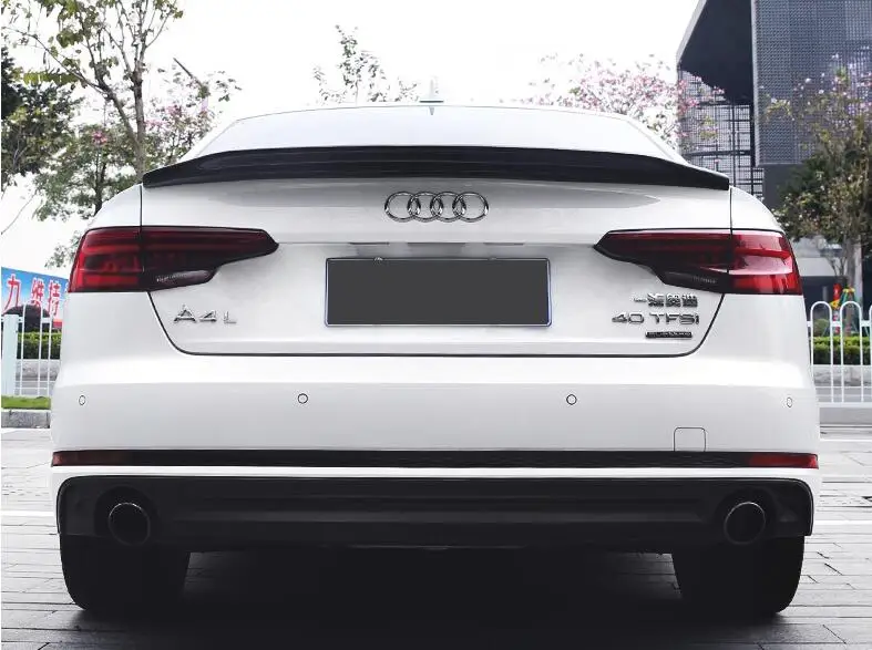 Спойлер для Au di A4 2017-2019 SX спойлер из высококачественного АБС-материала заднего