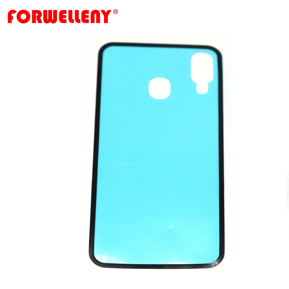 Клей-наклейка для SAMSUNG Galaxy A40 задняя крышка из стекла с наклейками аккумулятора