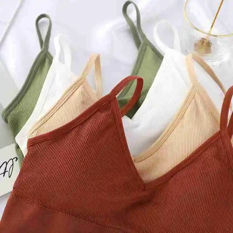 

Sexy Sports Triangle Cup Bra Women Yoga Fitness Seamless U Push Shirts Short Crop Beautiful Back Femme Bras Vest Top V-neck S0G1