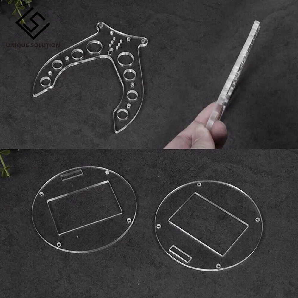 Прозрачный пластиковый лист из плексигласа акриловая доска органическое стекло