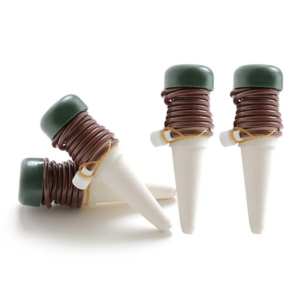 Шипы для полива садового конуса 4 шт. самополив наружного орошения Комнатные