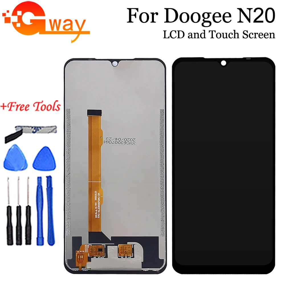 6 3 &quotДля Doogee N20 ЖК дисплей Дисплей кодирующий преобразователь сенсорного экрана