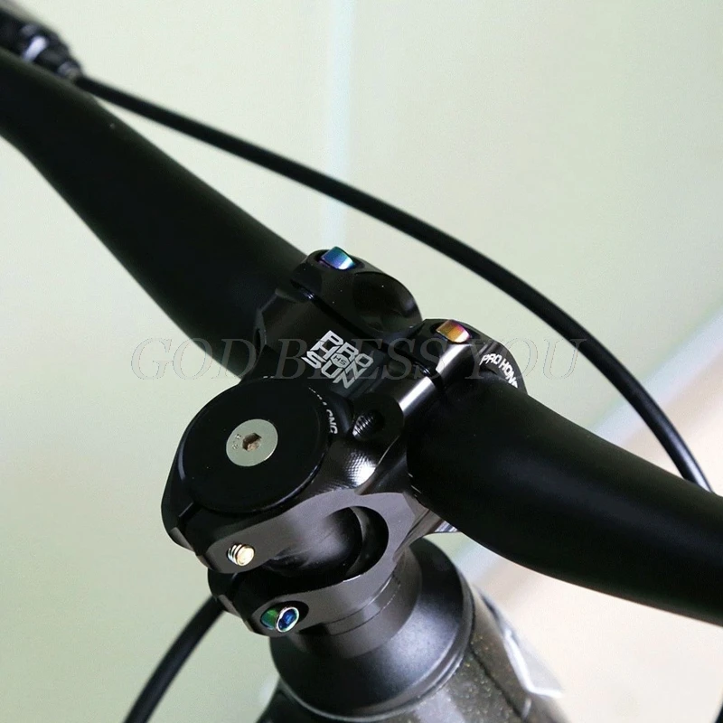 

Ultra-Light MTB Mountain Bike Stem CNC Handlebar Bicycle Short Bar Aluminum Alloy Steerer Cycling Accessories Drop Shipping