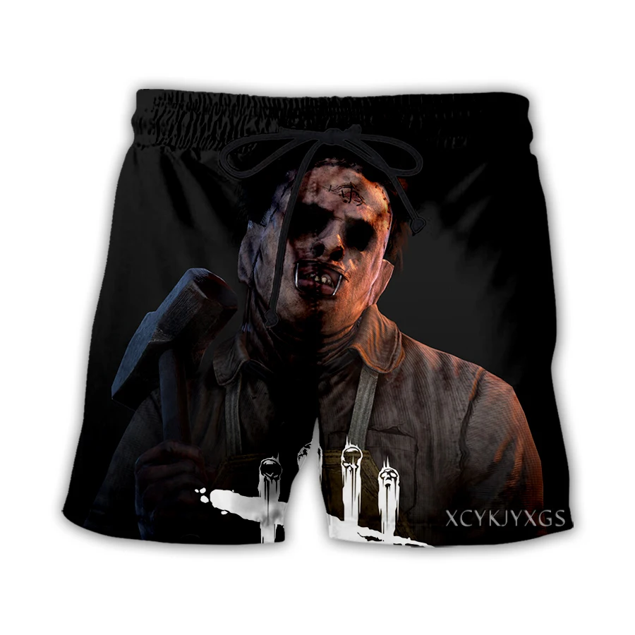 

xinchenyuan New Men/Women's Dead By Daylight 3D Printed Casual Shorts Fashion Streetwear Men Loose Sporting Shorts T46