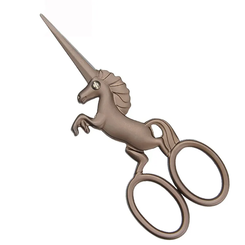 Sewing Classic Embroidery Stainless Scissor Horse Modeling Fabric Diy Craft Art Cross Handicraft Tailor Vintage Stitch Retro Cut