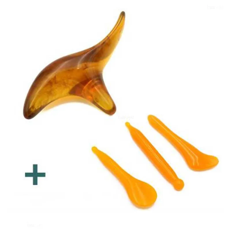 Массажер для ног с треугольными наконечниками Большой восковой массажер