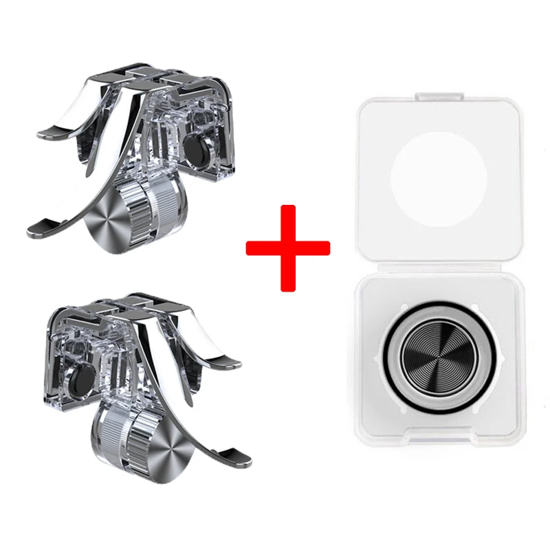 Джойстик для джойстика PUBG Joypad Trigger Fire Button Aim L1 R1 Key L1R1 Shooter контроллер для PUBG игра для мобильного телефона Pad - Цвет: Color 3