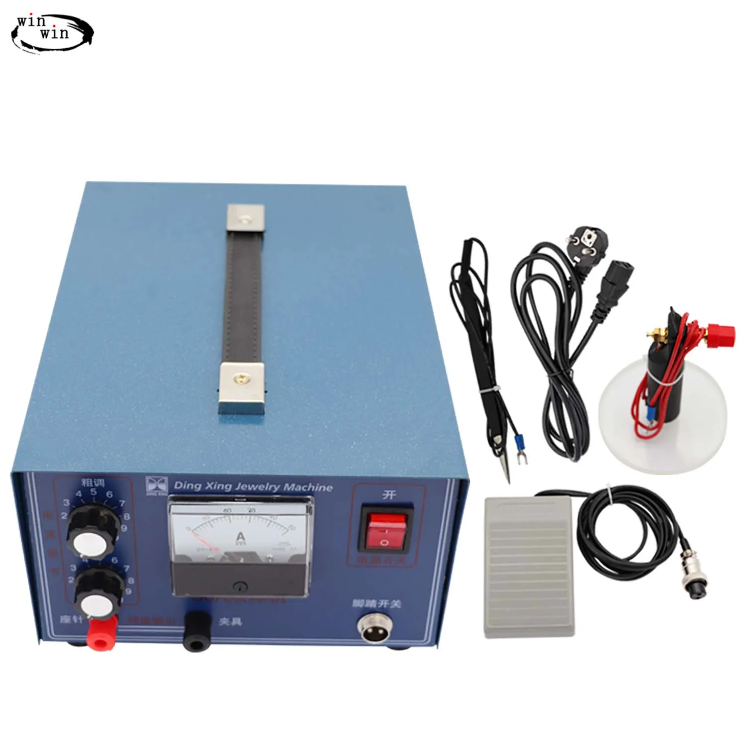 

WINWIN 50A jewelry spot welder hand held small laser welding gold and silver pulse welding machine touch welding machine