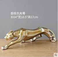 contracted animal leopard places interior bridal sitting room wine cabinet office decoration opening gift sculpture art crafts