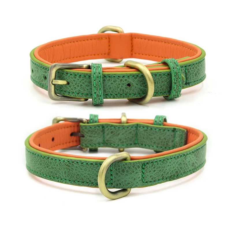 Ошейник для домашних животных из микрофибры износостойкий D-образный ошейник с