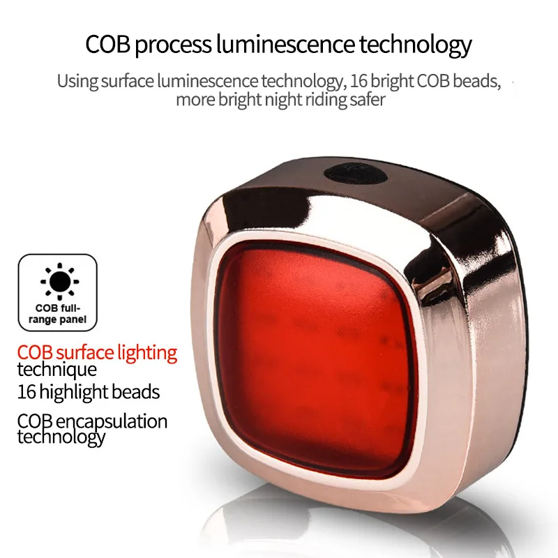 

Bicycle Light for Xiaomi M365 Scooter Bike Taillight USB Chargeable Mountain Bike Cycling Light Ciclismo Bike Accessories
