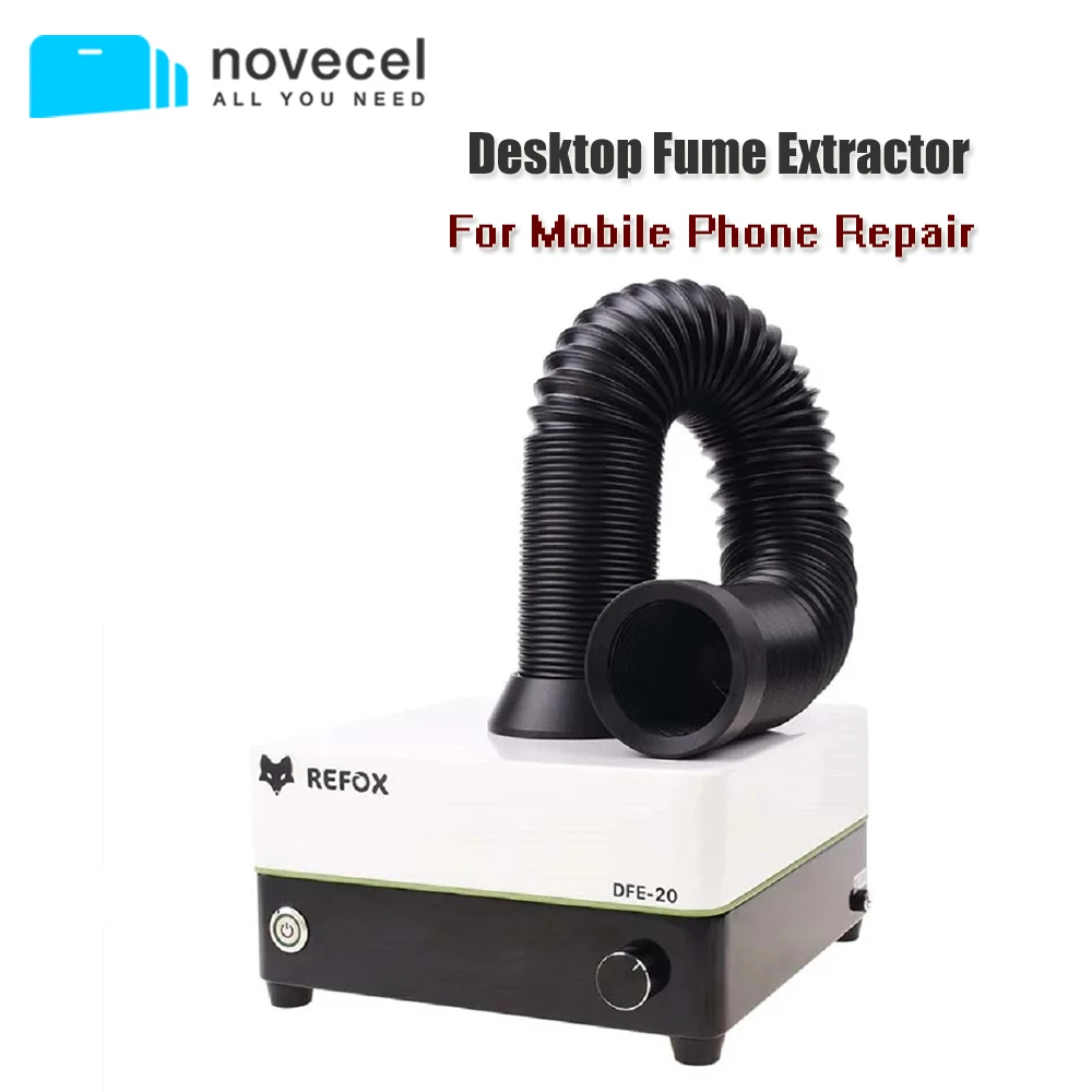 

REFOX DFE-20B Fume Extractor Soldering Smoke Purifier Air Cleaner Dust Purification For Phone Screen PCB Board Repair Tools