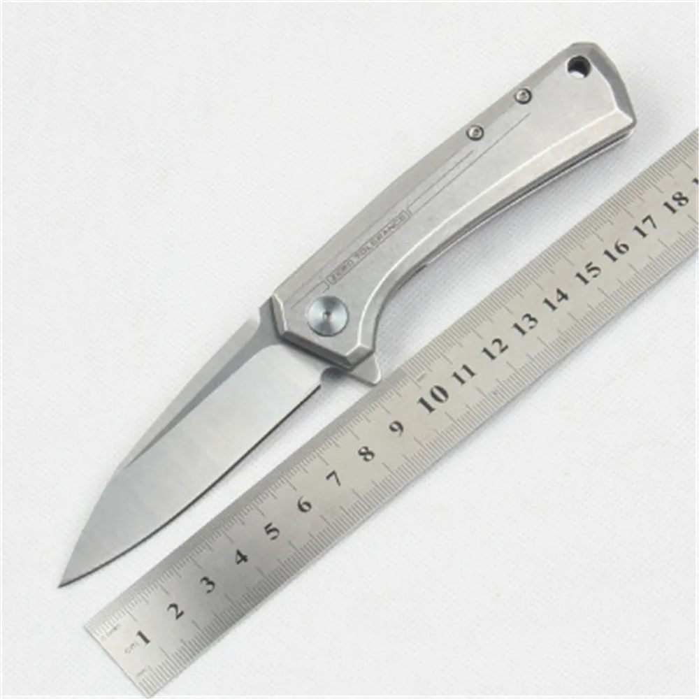 

High quality D2 Discontinued Rare! High hardness blue back Tactical Folding Knife Pocket Folder knives NF0383
