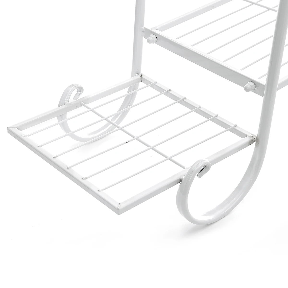 

6 Tier Household Wrought Iron Craft Multi-layer Plant Stand With Four Sides of Fence Rack Balcony Indoor Garden Flower Pot Shelf