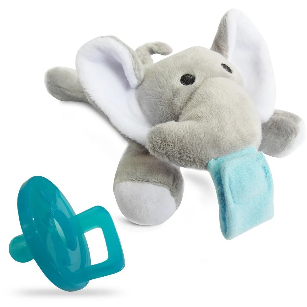 

2020 infant Silicone pacifier Baby pacifier toy Hanging animal plush toys toddler boy and girls nipple Soother I0203