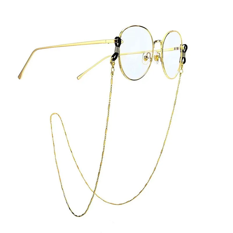 

Fashion Pearl Beads Mask Chain Necklace Glasses Chain For Women Retro Metal Sunglasses Lanyards Eyewear Cord Holder Neck Strap