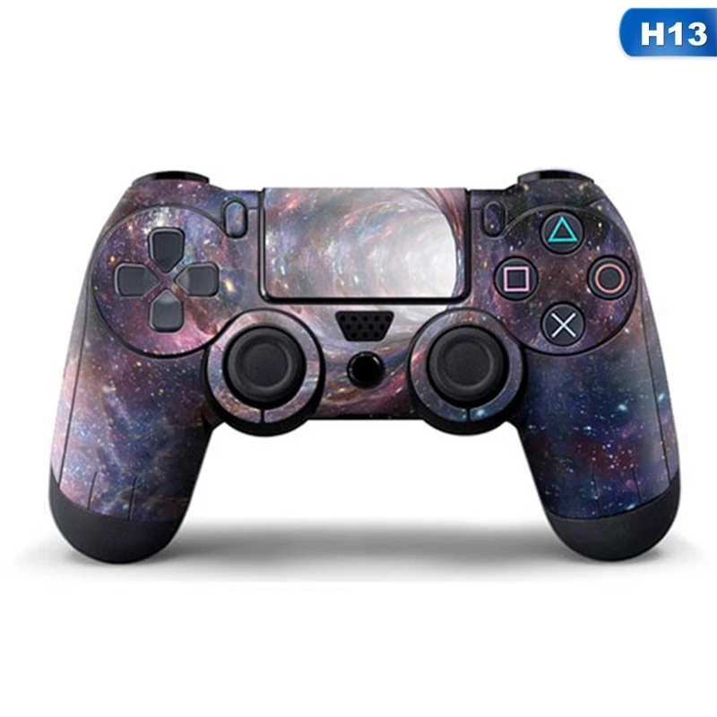 H13 Sky Full Cover контроллер наклейки для Playstation 4 Dualshock 4 геймпад виниловые скины наклейки игровая станция 4 кожа - Цвет: H13