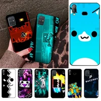 game geometry dash phone case for samsung galaxy a21s a01 a11 a31 a81 a10 a20e a30 a40 a50 a70 a80 a71 a51