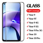Закаленное защитное стекло для Xiaomi Redmi Note 9 t 9 t, Защитная пленка для экрана Xiaomi Redmi Note 10, 9 Pro, Note10, Note9