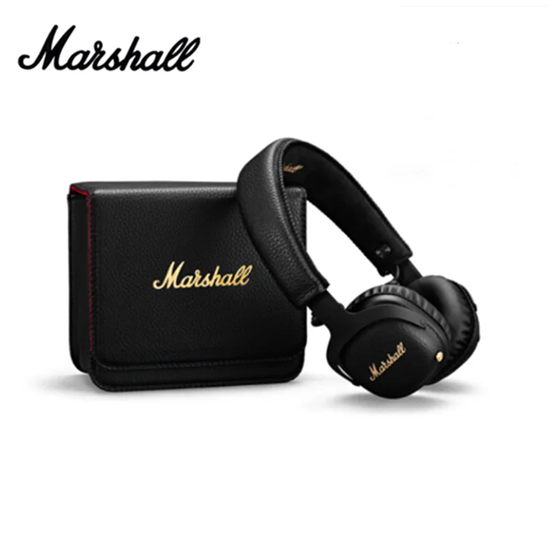 

Беспроводные наушники Marshall Mid ANC, Складная спортивная Bluetooth-гарнитура с активным шумоподавлением и глубокими басами