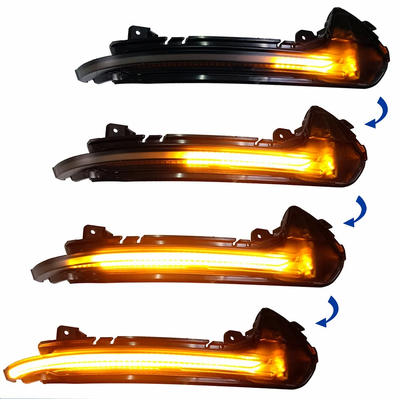 

For Audi A6 C7 C7.5 RS6 S6 4G LED Dynamic Rearview Mirror Turn Signal 2012 2013 2017 2018