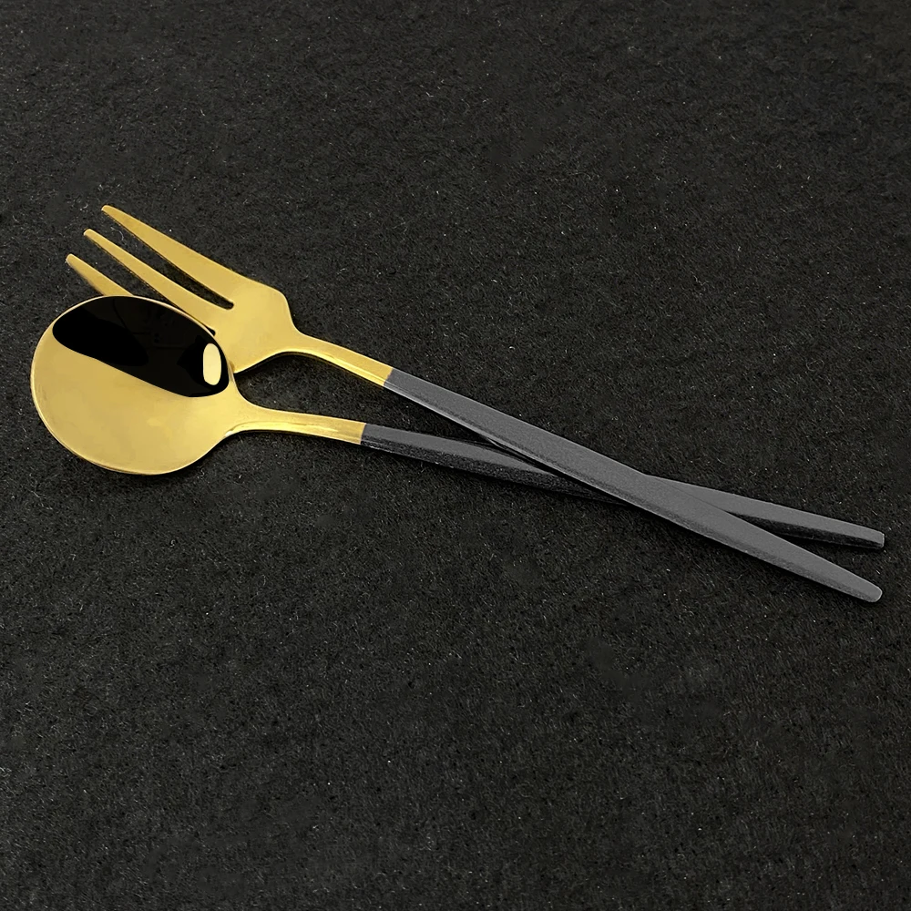 6 шт Чай Вилка Набор посуды Нержавеющая сталь небольшие фруктовые столовая вилка