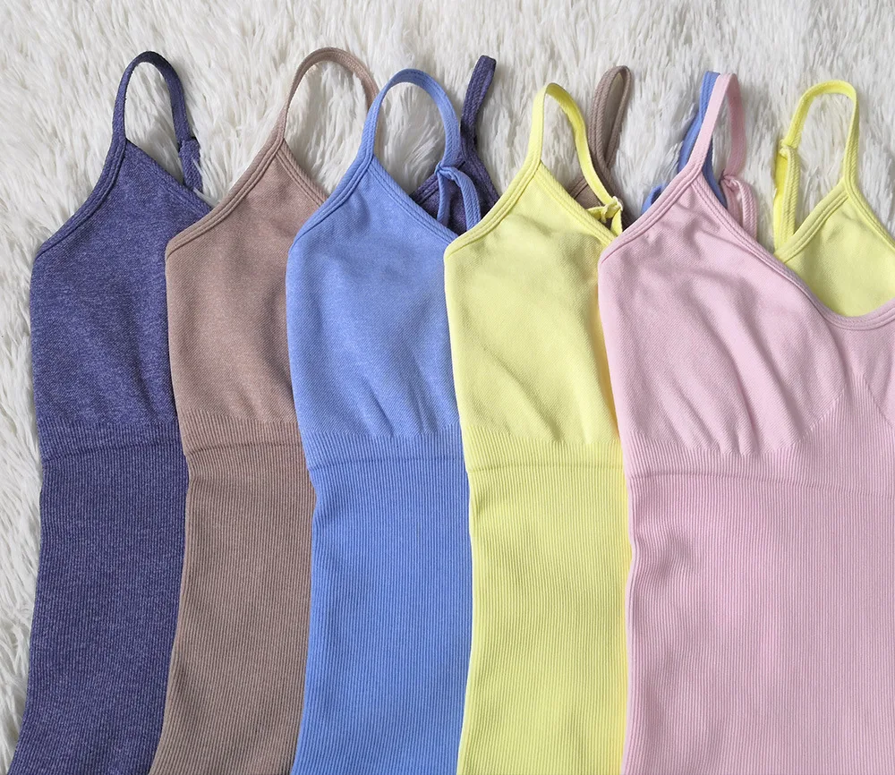 Женский бесшовный комбинезон для йоги и фитнеса с эффектом пуш-ап |